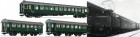 566484 Fleischmann Set of 3 passenger cars of Murnau-Oberammergau train